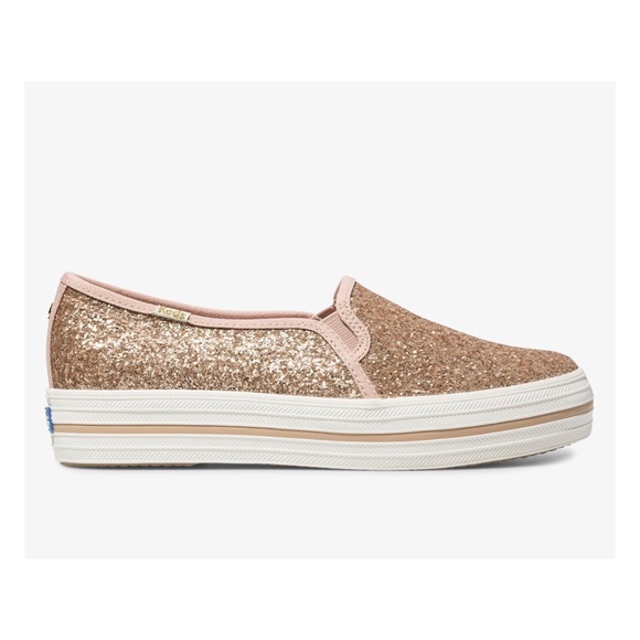 kate spade Platform NY Triple Decker Glitter Keds - Picture 3 of 4